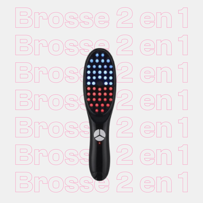 Brosse 2 en 1